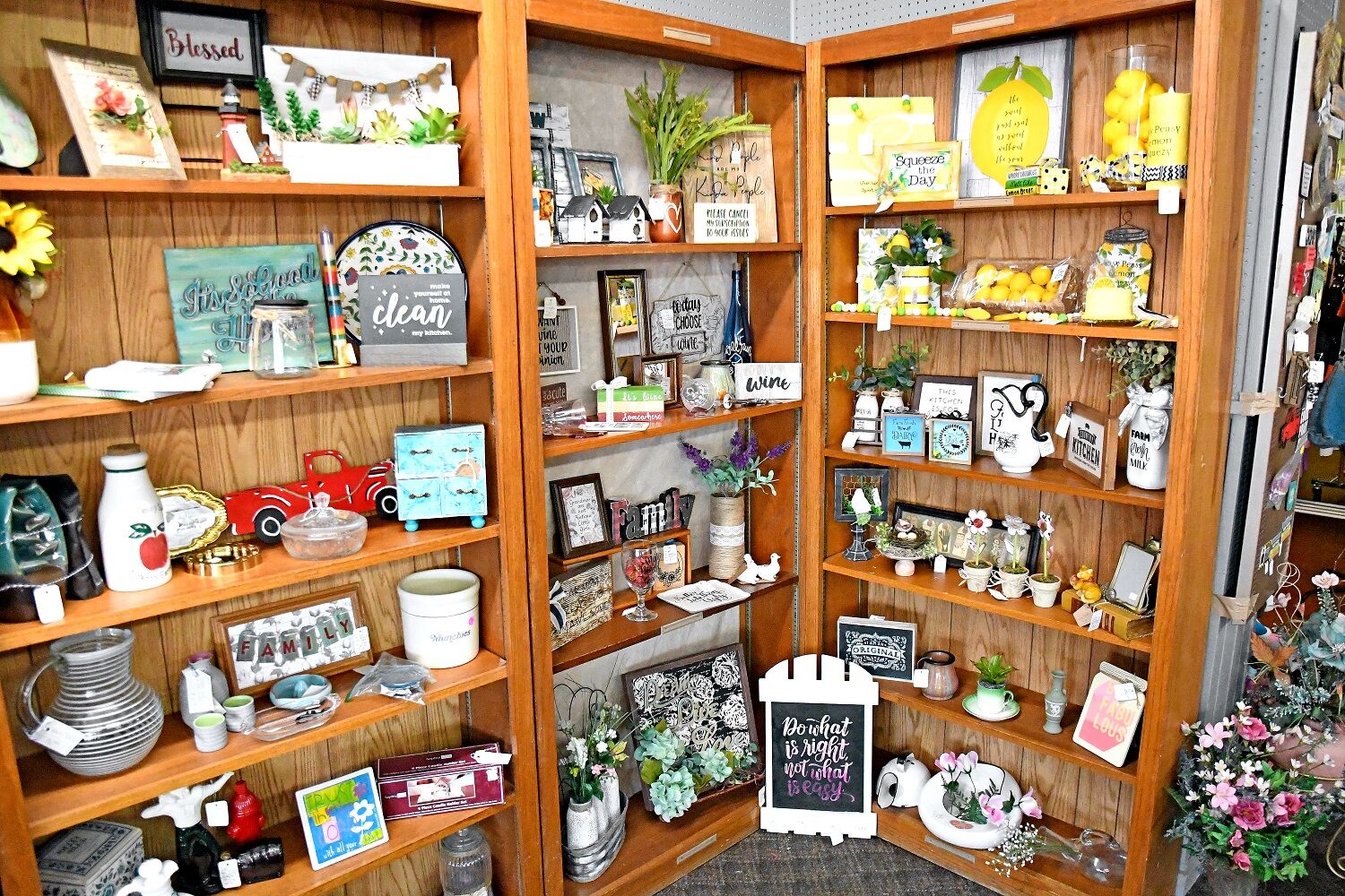 Sanborn's store offers donated crafts and goods
